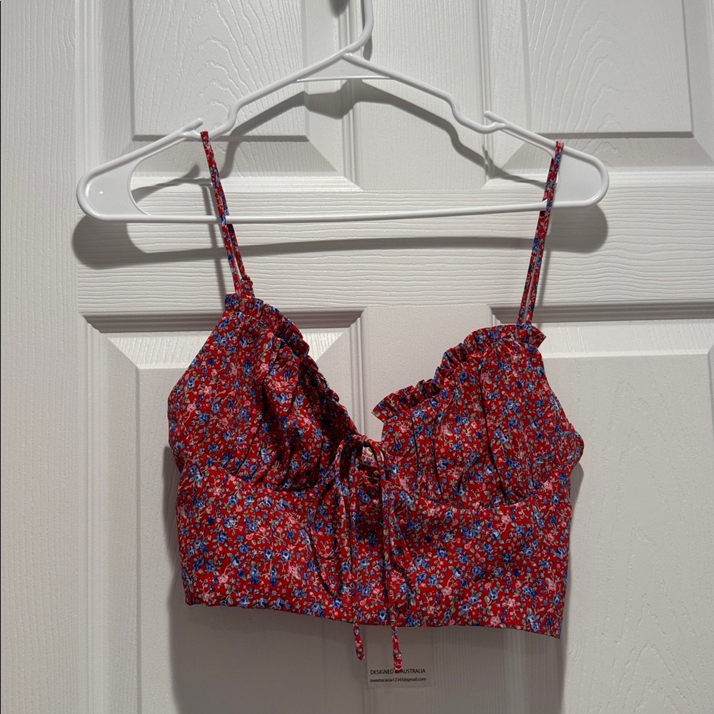 Floral Crop Top